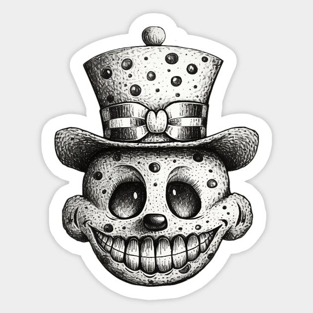 Cookie skull Sticker by stkUA